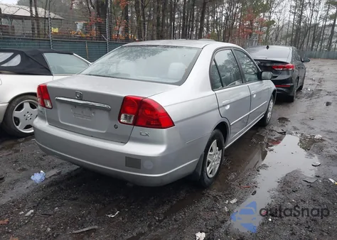 2003 Honda Civic Lx z USA, uszkodzony, nr VIN 2HGES16663H569132